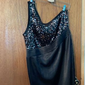 Forever 21 PLUS Sequin one-shoulder dress